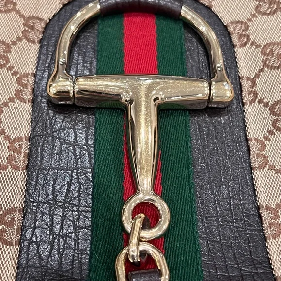 Gucci Hasler horse bit hobo shoulder bag In excellent condition. - Picture 7 of 11